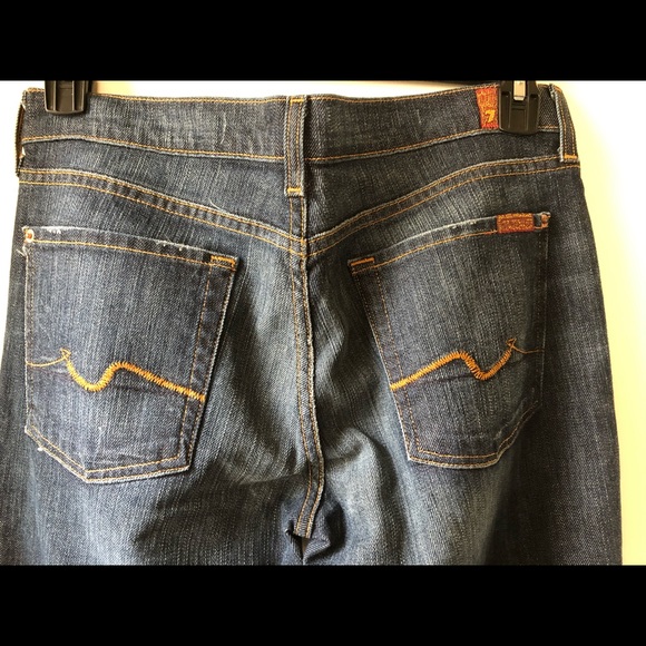 Bootcut 7 For All Mankind Jeans W32 L34 - Picture 4 of 7